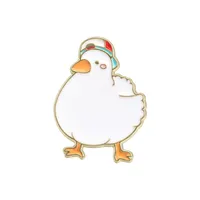 Cartoon Style Cute Cartoon Alloy Stamping Stoving Varnish Plating Unisex Brooches sku image 63