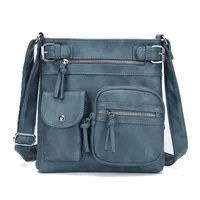 Bags Bag Women's Crossbody Bag Multifunctional Small Square Bag  Fashion Niche PU Shoulder Bag sku image 6