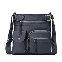 Bags Bag Women's Crossbody Bag Multifunctional Small Square Bag  Fashion Niche PU Shoulder Bag sku image 7