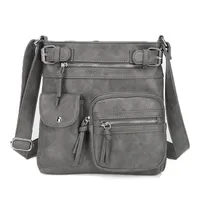Bags Bag Women's Crossbody Bag Multifunctional Small Square Bag  Fashion Niche PU Shoulder Bag sku image 15