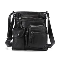 Bags Bag Women's Crossbody Bag Multifunctional Small Square Bag  Fashion Niche PU Shoulder Bag sku image 16