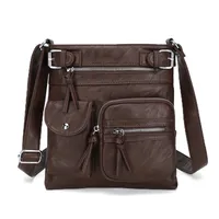 Bags Bag Women's Crossbody Bag Multifunctional Small Square Bag  Fashion Niche PU Shoulder Bag sku image 11
