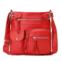 Bags Bag Women's Crossbody Bag Multifunctional Small Square Bag  Fashion Niche PU Shoulder Bag sku image 8