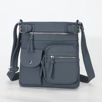 Bags Bag Women's Crossbody Bag Multifunctional Small Square Bag  Fashion Niche PU Shoulder Bag sku image 9