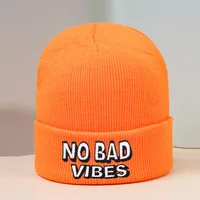 Women's Fashion Letter Embroidery Eaveless Wool Cap sku image 6