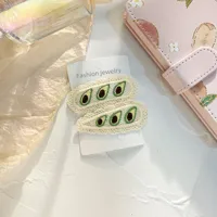 New Children's Hairpin Baby Hairpin Cute BB Knot Fabric Clip  Fruit Knitted Princess Hair Accessories main image 4