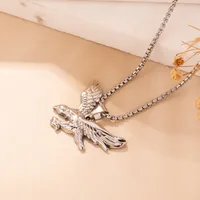 Wholesale Jewelry Casual Elegant Boyfriend Eagle 304 Stainless Steel Pendant Necklace main image 4