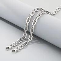 Wholesale Jewelry Retro Simple Style Geometric 304 Stainless Steel Bracelets Necklace main image 4