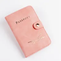 Unisex Letter Solid Color Pu Leather Buckle Card Holders sku image 1