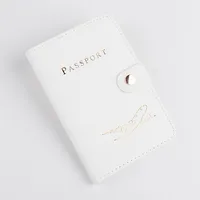 Unisex Letter Solid Color Pu Leather Buckle Card Holders sku image 4