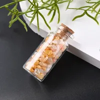Elegant Handmade Simple Style Wishing Bottle Natural Stone Ornaments Artificial Decorations main image 6