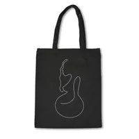 Women's Canvas Geometric Elegant Square Open Canvas Bag sku image 11