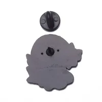 Cartoon Style Cowboy Style Halloween Pattern Ghost Devil Alloy Stamping Stoving Varnish Plating Women's Brooches main image 3