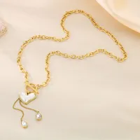 Wholesale Jewelry Simple Style Heart Shape 304 Stainless Steel 18K Gold Plated Jewelry Set main image 6
