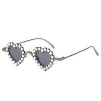 Simple Style Shiny Solid Color Acrylic Special-Shaped Mirror Diamond Full Frame Women's Sunglasses main image 4