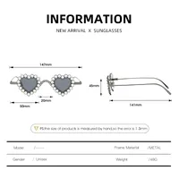 Simple Style Shiny Solid Color Acrylic Special-Shaped Mirror Diamond Full Frame Women's Sunglasses main image 10