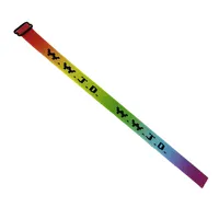 W.W.J.D. Letter Jacquard Printed Wrist Strap Bracelet Ribbon Unisex WWJD Bracelet Adjustable Bracelet sku image 8