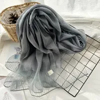 Women's Chinoiserie Ethnic Style Stripe Artificial Cotton  Silk Nylon Silk Scarf sku image 41