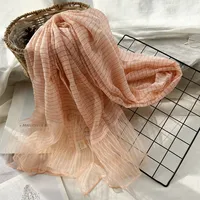 Women's Chinoiserie Ethnic Style Stripe Artificial Cotton  Silk Nylon Silk Scarf sku image 39