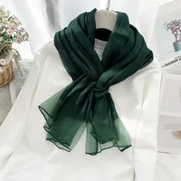 Women's Chinoiserie Ethnic Style Stripe Artificial Cotton  Silk Nylon Silk Scarf sku image 43