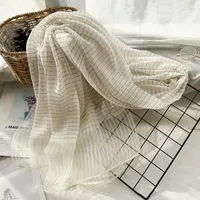 Women's Chinoiserie Ethnic Style Stripe Artificial Cotton  Silk Nylon Silk Scarf sku image 42