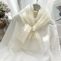 Women's Chinoiserie Ethnic Style Stripe Artificial Cotton  Silk Nylon Silk Scarf sku image 44