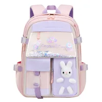 Waterproof Animal Cartoon Letter School Daily Kids Backpack main image 5