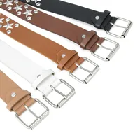 IG Style Punk Star Pu Leather Iron  Women's Leather Belts main image 2