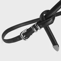 Basic Simple Style Solid Color Pu Leather Alloy Women's Leather Belts main image 4