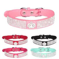 1 Piece All Seasons Simple Style Classic Style Microfiber Solid Color Pet Collar main image 3