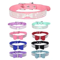 1 Piece All Seasons Simple Style Classic Style Microfiber Solid Color Pet Collar main image 1
