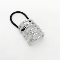 Women's Simple Style Geometric Alloy Plating Hair Tie sku image 4