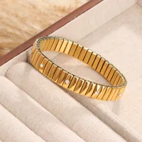 Vintage Style Geometric Titanium Steel Plating Women's Bracelets main image 3