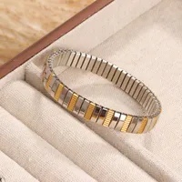 Vintage Style Geometric Titanium Steel Plating Women's Bracelets main image 4