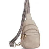 Women's Basic Classic Style Solid Color Pu Leather Waist Bags main image 3