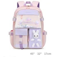 Waterproof Animal Cartoon Letter School Daily Kids Backpack main image 4