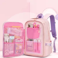Waterproof Animal Cartoon Letter School Daily Kids Backpack main image 2