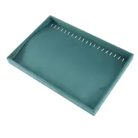Dark Green Internet Red Jewelry Tray Bracelet Bracelet Ring Yu Pei Earrings Jewelry Display Rack Jewelry Storage Rack sku image 2