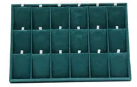 Dark Green Internet Red Jewelry Tray Bracelet Bracelet Ring Yu Pei Earrings Jewelry Display Rack Jewelry Storage Rack sku image 8