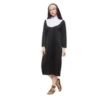 Cosplay Nuns Robe Party Cosplay Costume Drama Stage Performance sku image 1