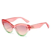 Basic Simple Style Solid Color Ac Cat Eye Full Frame Women's Sunglasses main image 4