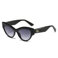 Basic Simple Style Solid Color Ac Cat Eye Full Frame Women's Sunglasses sku image 3