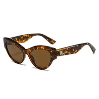 Basic Simple Style Solid Color Ac Cat Eye Full Frame Women's Sunglasses sku image 1