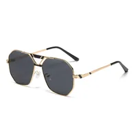 Basic Simple Style Solid Color Ac Polygon Full Frame Women's Sunglasses main image 5