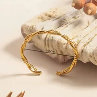 Wholesale Jewelry Simple Style Geometric 304 Stainless Steel Freshwater Pearl 18K Gold Plated Inlay Rings main image 6