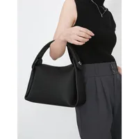 Soft Cigarette Case Bag Casual French Dumpling Bag  Summer New Simple  Retro Shoulder Crossbody Handbag main image 3