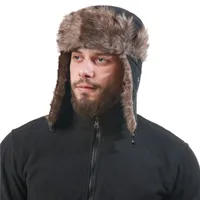 Men's And Women's Waterproof Lei Feng Hat Cold Ski Hat Warm Hat Windproof Mask Ear Protection Cap main image 3