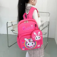 Pupils' Bag With Coin Purse Children's Printed Schoolbag Cute Cartoon Children's Ridge Protection Schoolbag main image 1