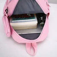 Pupils' Bag With Coin Purse Children's Printed Schoolbag Cute Cartoon Children's Ridge Protection Schoolbag main image 3