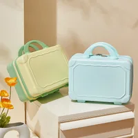 Suitcase Makeup Bag Small Case Zipper Women's Suitcase Short Distance Mini Storage Case Suitcase Accompanying Gift Bag main image 3